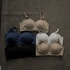 Women’s Vanity Fair Beauty Back Simple Sizing Wireless Bra Bundle XXL
